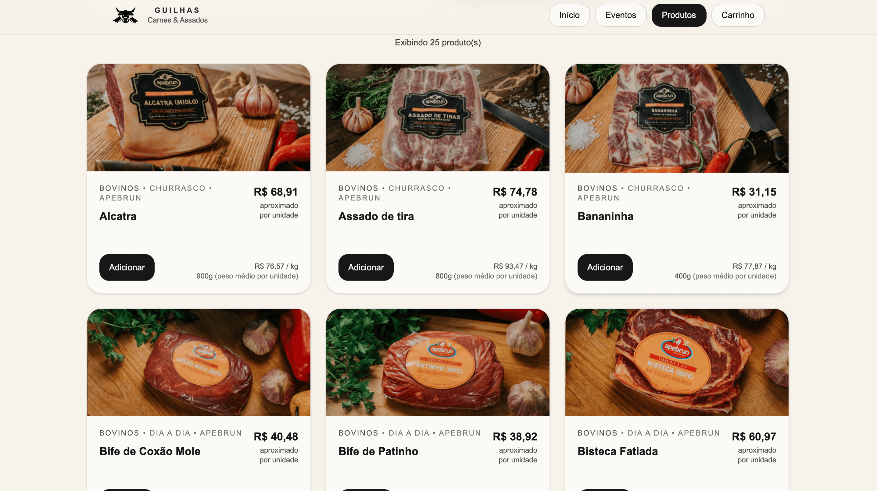 Guilhas Carnes